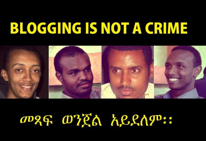 Bringing justice to bloggers across Ethiopia. Source